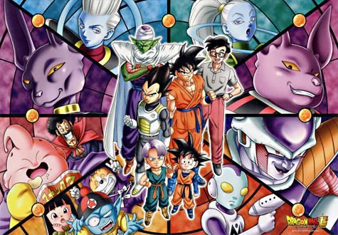 1000피스 직소퍼즐 드래곤볼 7개의 구슬과 전사들 크리스탈퍼즐 아트박스 AB1000-AC006