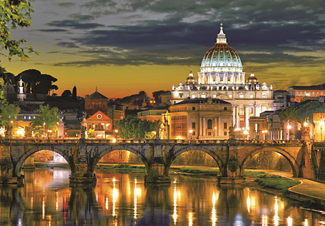 1000피스 직소퍼즐 성 베드로성당의 야경 퍼즐코리아 PK1000-3110