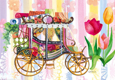 1000피스 직소퍼즐 튤립마차 헤야 HE29780