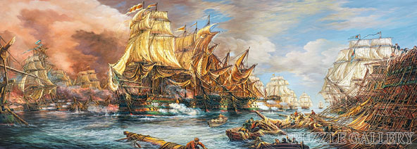 600피스 직소퍼즐 바다위 치열한 전쟁 캐스토랜드 LD60252