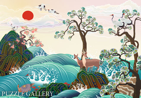 500피스 직소퍼즐 십장생 챔버아트 CA5141