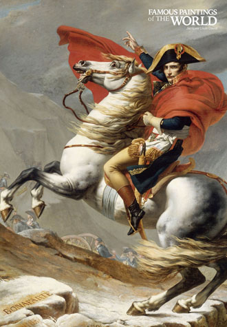 108피스 직소퍼즐 다비드 알프스의 나폴레옹 미니조각 명화 학산문화사*