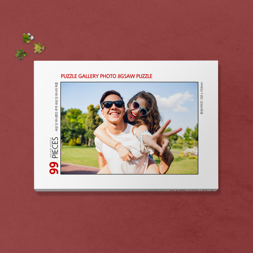 99피스 명품사진퍼즐제작 국내유일 직접 조립가능한 포토직소퍼즐