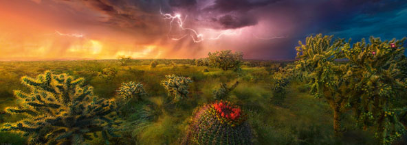 1000피스 직소퍼즐 폭풍우치는 대자연 파노라마 헤야 HE29817 -단종-