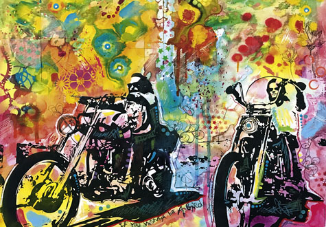 1000피스 직소퍼즐 오토바이 라이더 헤야 HE29814 -단종-