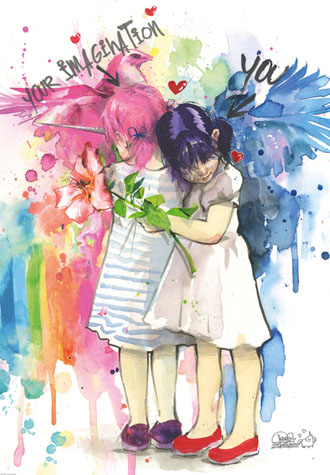 1000피스 직소퍼즐 상상속 친구 헤야 HE29826 -단종-