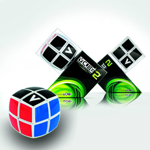 매직큐브 VERDES 브이큐브 2x2 곡선형 입체큐브