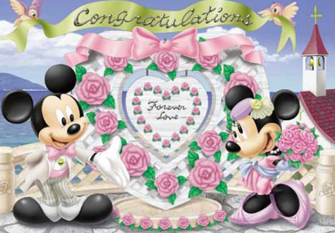 200피스 직소퍼즐 디즈니 미키와 미니의 사랑의 서약 텐요 TY200-861