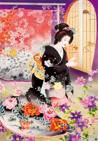 1000피스 직소퍼즐 하루요 모리타 연풍 에포크 EP11-564 -단종