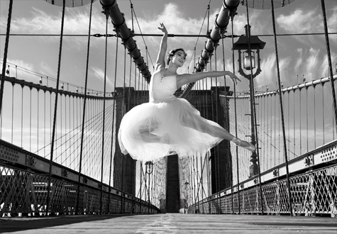 1000피스 직소퍼즐 다리위의 우아한 발레리나 퍼즐코리아 PK1000-3178