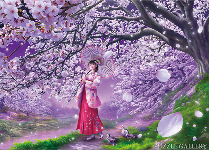 500피스 직소퍼즐 사쿠라의 바람 퍼즐라이프 PL771