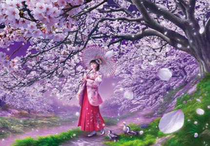 500피스 직소퍼즐 사쿠라의 바람 퍼즐라이프 PL771