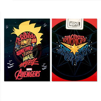 캡틴마블 캐릭터덱 트럼프 마술카드