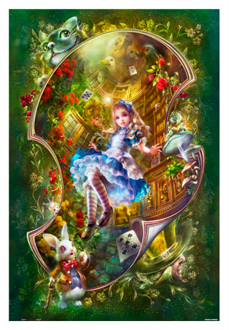 1200피스 플라스틱 직소퍼즐 앨리스 핀투 PT1200-H2091