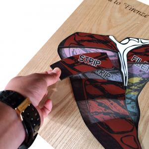 원하는 모양대로 목재자석퍼즐 PGW-02