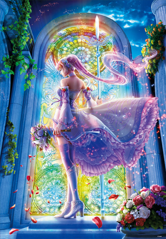 600피스 직소퍼즐 셀리나 야광 비버리 BE66-108