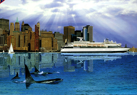 1000피스 직소퍼즐 뉴욕 심포니 야광 비버리 BE61-160 -단종-