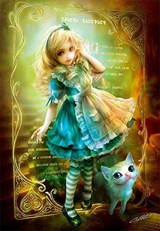 500피스 직소퍼즐 앨리스 트럼프 카드 애플원 AO500-223