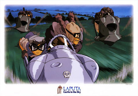 1000피스 직소퍼즐 지브리 천공의성 라퓨타 파즈의 추격 아트박스 -단종-