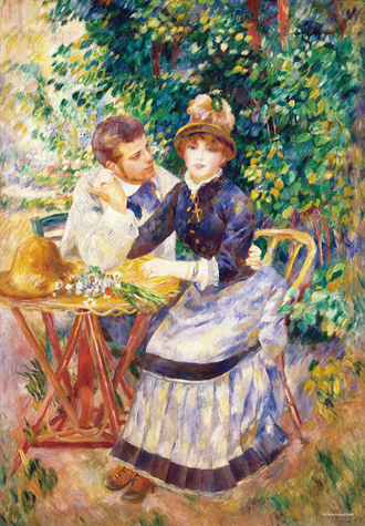 500피스 직소퍼즐 르누아르 정원에서 학산문화사 HS780272*