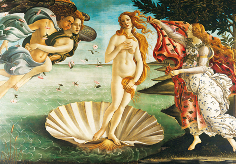 500피스 직소퍼즐 보티첼리 비너스의 탄생 학산문화사 HS780296