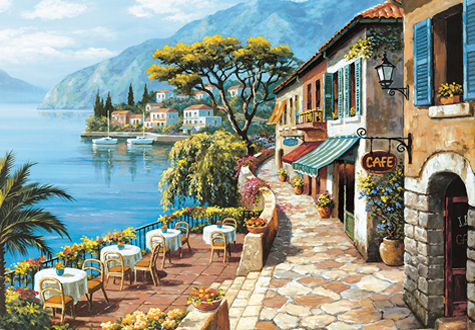 150피스 직소퍼즐 오버룩 카페 퍼즐라이프 PL150-31