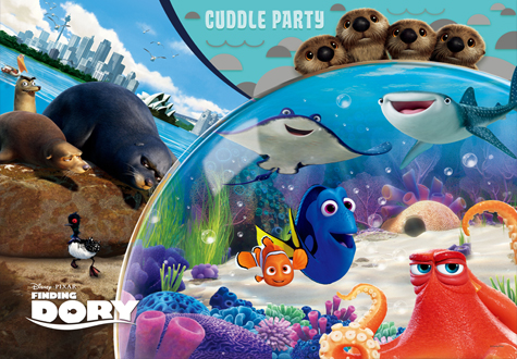 100피스 직소퍼즐 안녕 친구들 도리를 찾아서 토이앤퍼즐 TPD100-013