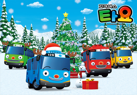 100피스 직소퍼즐 꼬마버스 타요 크리스마스 큰조각 학산문화사 HS783211