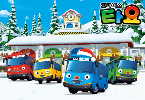 100피스 직소퍼즐 꼬마버스 타요 해피 크리스마스 큰조각 HS783228