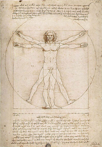 1000피스 직소퍼즐 비트루비우스의 인체비례도 라벤스브루거 RA15250