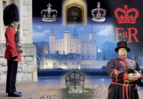 1000피스 직소퍼즐 역사적인 런던 타워 라벤스브루거 RA19581