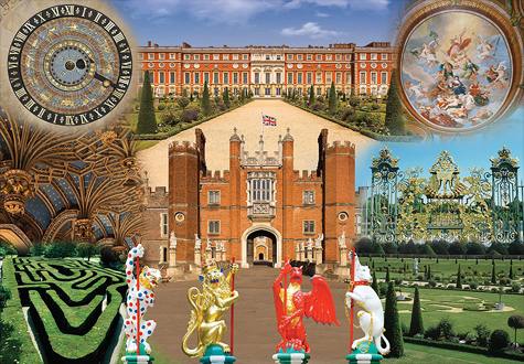 1000피스 직소퍼즐 햄프턴 코트 궁전 라벤스브루거 RA19582