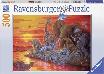 500피스 직소퍼즐 평화로운 사바나 라벤스브루거 RA14288