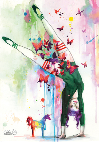 1000피스 직소퍼즐 무지개빛 꼬마 유니콘 헤야 HE29907