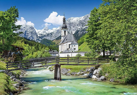 1000피스 직소퍼즐 람사우 교회 토맥스 TOM100-226