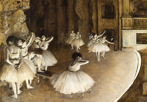 1000피스 직소퍼즐 아이들의 발레 연습 초미니 토맥스 TOM100-068s