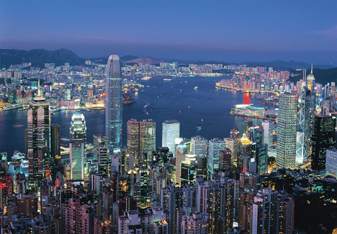 2000피스 직소퍼즐 화려한 야경 홍콩 토맥스 TOM200-013