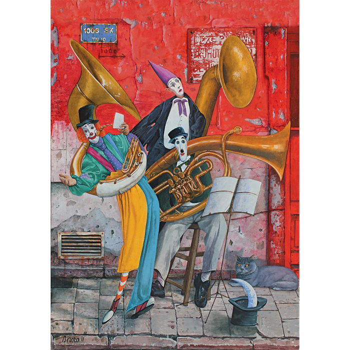 1000피스 직소퍼즐 스트릿 뮤지션 아트퍼즐 ART4378