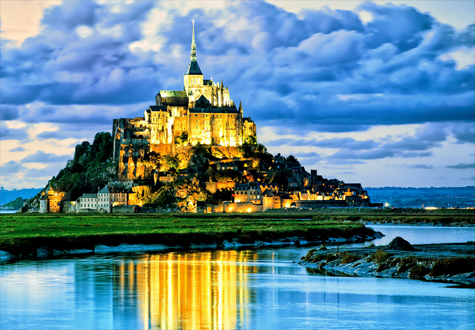 1000피스 직소퍼즐 프랑스 몽생미셸성 퍼즐갤러리 PG1017