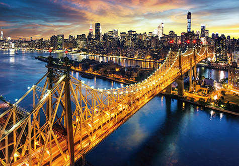 500피스 직소퍼즐 퀸즈보로 브릿지 썬앤트리 HP545