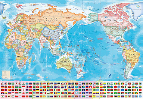 1000피스 직소퍼즐 세계지도 썬앤트리 HP1043