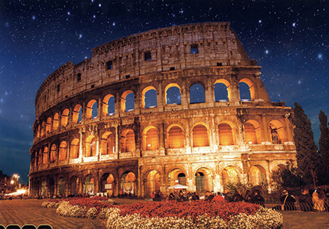 1000피스 직소퍼즐 어둠이 내린 콜로세움 썬앤트리 HP1045