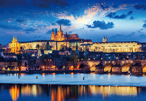 1000피스 직소퍼즐 프라하의 야경 썬앤트리 HP1046