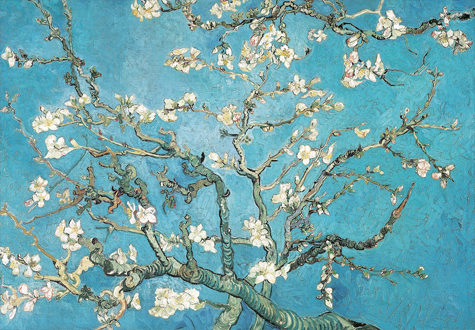 1000피스 목재 직소퍼즐 고흐 아몬드나무 퍼즐갤러리 PW1003