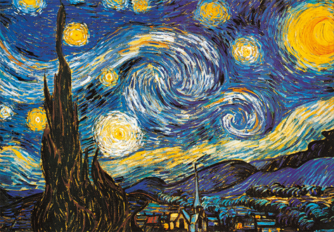 2000피스 직소퍼즐 고흐 별이 빛나는 밤 퍼즐라이프 PL2105