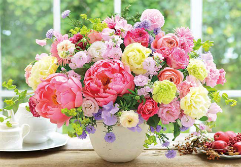 500피스 직소퍼즐 핑크 화병 애플원 AO500-277