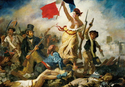 1014피스 직소퍼즐 민중을 이끄는 자유의 여신 학산문화사 HS783976*