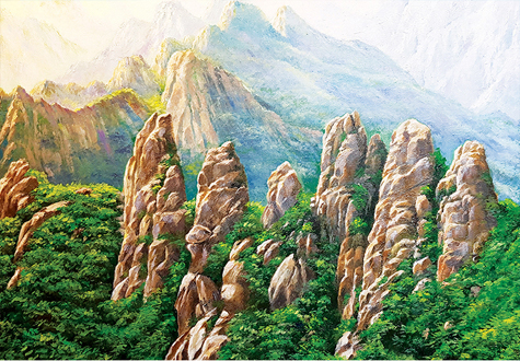 1000피스 직소퍼즐 용아장성 풍경 퍼즐라이프 PL1419