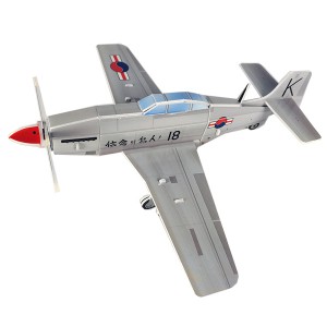 3D입체퍼즐 F-51D 무스탕 비행기 우드락모형 크래커플러스