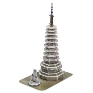 3D입체퍼즐 월정사 팔각구층석탑 문화재 우드락모형 크래커플러스